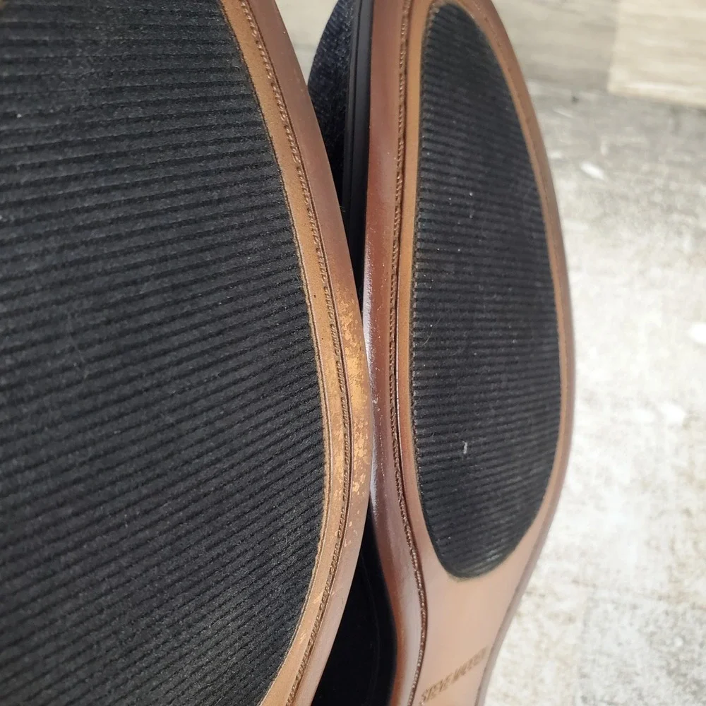 Steve Madden Delrayy‎ Mens Loafers Sz 8 Velvet Slip On Low Top Shoes Horsebit